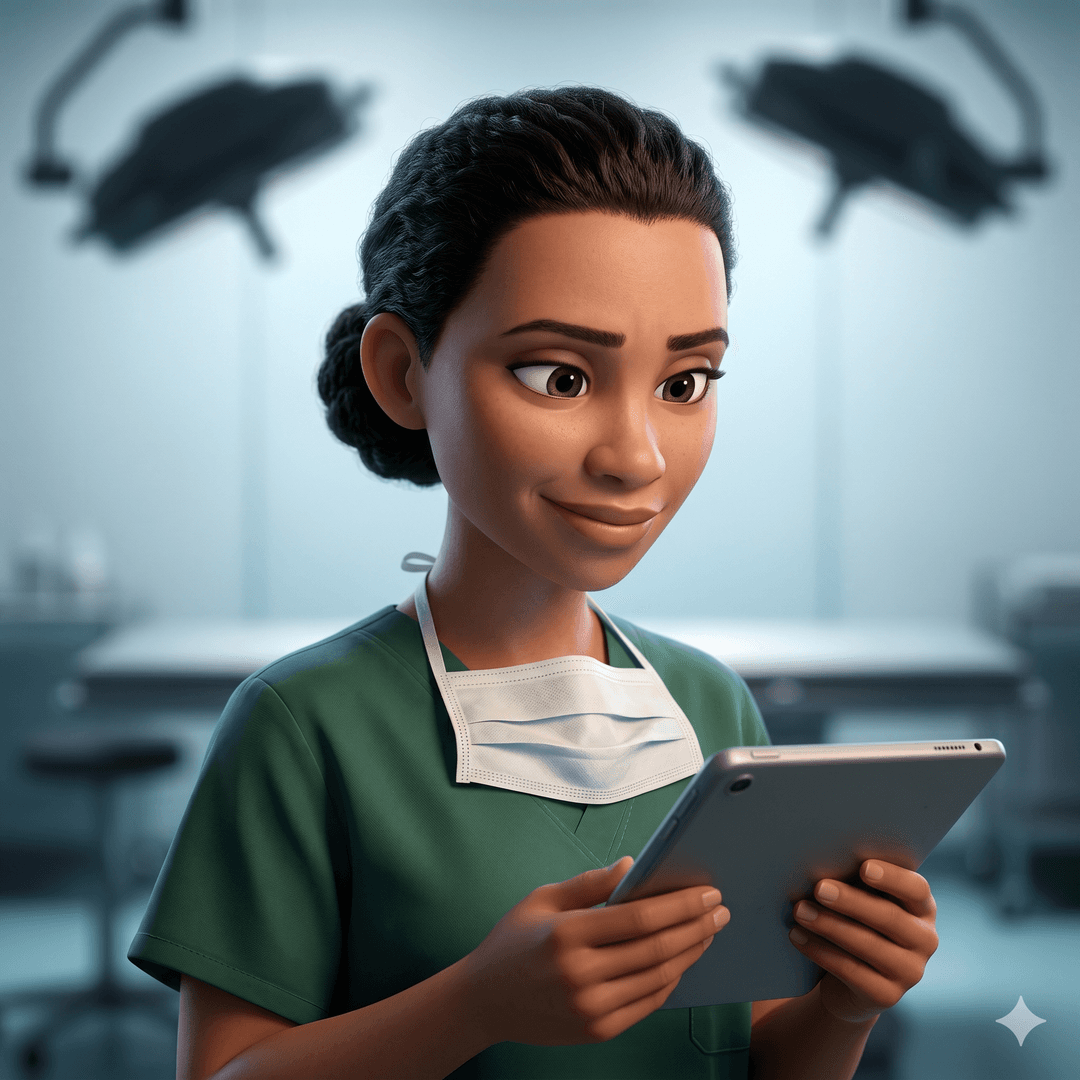 A specialty surgical veterinarian